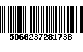 Código de Barras 5060237281738