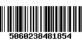 Código de Barras 5060238481854