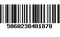 Código de Barras 5060238481878