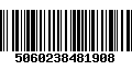 Código de Barras 5060238481908