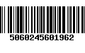 Código de Barras 5060245601962