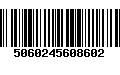 Código de Barras 5060245608602