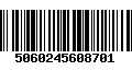 Código de Barras 5060245608701