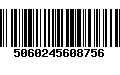 Código de Barras 5060245608756