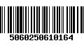 Código de Barras 5060250610164