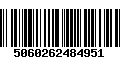 Código de Barras 5060262484951