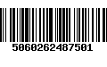 Código de Barras 5060262487501