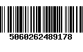 Código de Barras 5060262489178