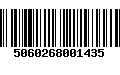 Código de Barras 5060268001435