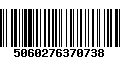 Código de Barras 5060276370738