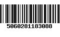 Código de Barras 5060281183088