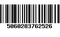 Código de Barras 5060283762526