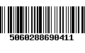 Código de Barras 5060288690411