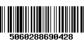 Código de Barras 5060288690428