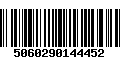 Código de Barras 5060290144452