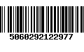 Código de Barras 5060292122977