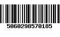 Código de Barras 5060298570185