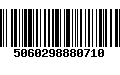 Código de Barras 5060298880710