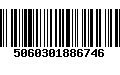 Código de Barras 5060301886746