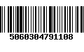 Código de Barras 5060304791108