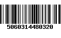 Código de Barras 5060314480320