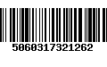 Código de Barras 5060317321262