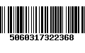 Código de Barras 5060317322368