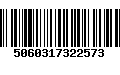 Código de Barras 5060317322573