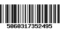 Código de Barras 5060317352495