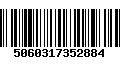 Código de Barras 5060317352884