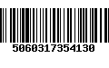 Código de Barras 5060317354130