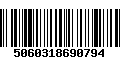 Código de Barras 5060318690794