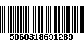 Código de Barras 5060318691289