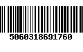 Código de Barras 5060318691760