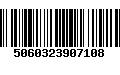 Código de Barras 5060323907108