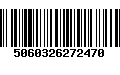 Código de Barras 5060326272470
