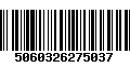 Código de Barras 5060326275037