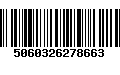 Código de Barras 5060326278663