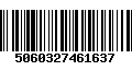 Código de Barras 5060327461637