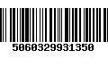 Código de Barras 5060329931350