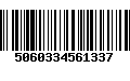 Código de Barras 5060334561337