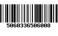 Código de Barras 5060336506008