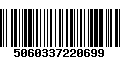 Código de Barras 5060337220699