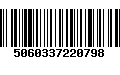 Código de Barras 5060337220798