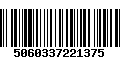 Código de Barras 5060337221375