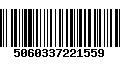 Código de Barras 5060337221559