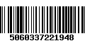 Código de Barras 5060337221948