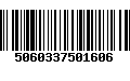 Código de Barras 5060337501606