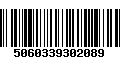 Código de Barras 5060339302089