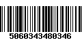 Código de Barras 5060343480346